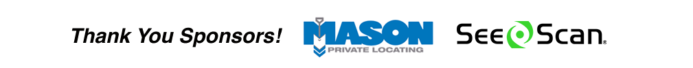 Training sponsors Mason Private Locating and SeeScan